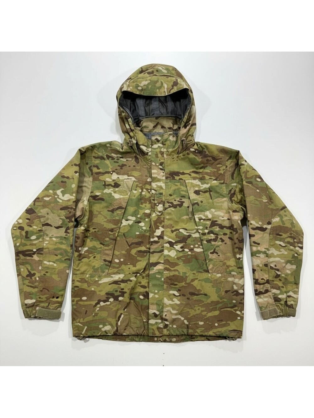US Army ECWCS Gen III Level 6 OCP Wet Weather Jacket Small Regular Tennier